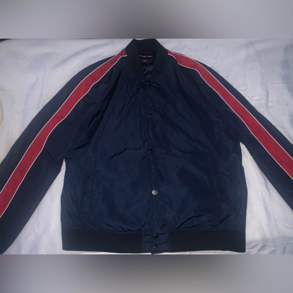 Men’s Michael Kors Nylon Baseball Jacket